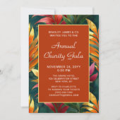 ボタニッモダンクフローラチャリティーイベントガラパーティー 招待状 (正面)