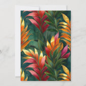 ボタニッモダンクフローラチャリティーイベントガラパーティー 招待状 (裏面)