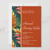 ボタニッモダンクフローラチャリティーイベントガラパーティー 招待状 (正面)