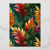 ボタニッモダンクフローラチャリティーイベントガラパーティー 箔招待状 (裏面)