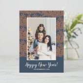 ボタニッモダンク新年の家族の写真 シーズンカード (スタンド正面)