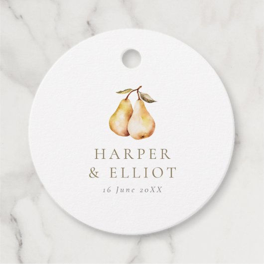 ボタニッモダンク梨サーク結婚ズ フェイバータグ (正面)