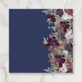 ボタニッモダンク海軍バラ金ゴールド結婚ズ・サンキュー フェイバータグ (裏面)