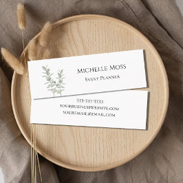 ボタニッモダンク緑化シンプルフローラ スキニー名刺