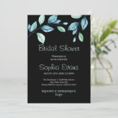 ボタニッモダンク緑葉のブライダルシャワー 招待状 (スタンド正面)