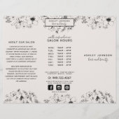 ボタニッモダンク赤面ブラックプラスフォトブルチュール (正面)