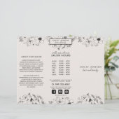 ボタニッモダンク赤面ブラックプラスフォトブルチュール (スタンド正面)