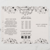 ボタニッモダンク赤面ブラックプラスフォトブルチュール (正面/裏面)