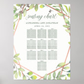 ボタニッモダンク銅ルック結婚スの座席表 ポスター (正面)