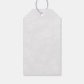 ボタニッモダンク・ライン・ア結婚ートのリハーサルパーティー ギフトタグ (裏面)