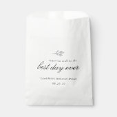 ボタニッモダンク・ライン・ア結婚ートのリハーサル・ディナー フェイバーバッグ (正面)