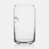 ボタニッ素朴クグリーンと金ゴールドの結婚葉 ガラス缶 (左)