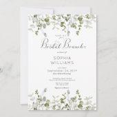 ボタニッ素朴クグリーンブライダルブランチ 招待状 (正面)