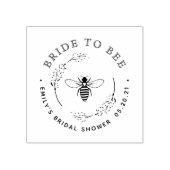 ボタニッ素朴クリースブライドへビーブライダルシャワー ラバースタンプ (インプリント)