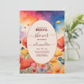 ボタニッ素朴ク緑化ブライダルシャワー 招待状 (スタンド正面)
