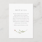 ボタニッ結婚クの宿泊施設エンクロージャカード エンクロージャーカード (正面)