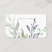 ボタニッ結婚クのWebサイト挿入カード プレイスカード (裏面)