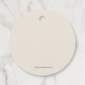 ボタニッ葉クの花ボホ結婚ズ フェイバータグ (裏面)