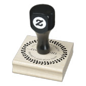 ボタニッ葉クフレカスタムームタイポグラフィ ラバースタンプ (スタンプ)