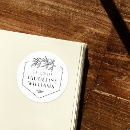 ボタニッ葉クライブラリーブックエクライブラリーカスタム ラウンドシール