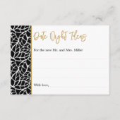 ボタニッ離れクパター縁どンデートアイディア エンクロージャーカード (正面)