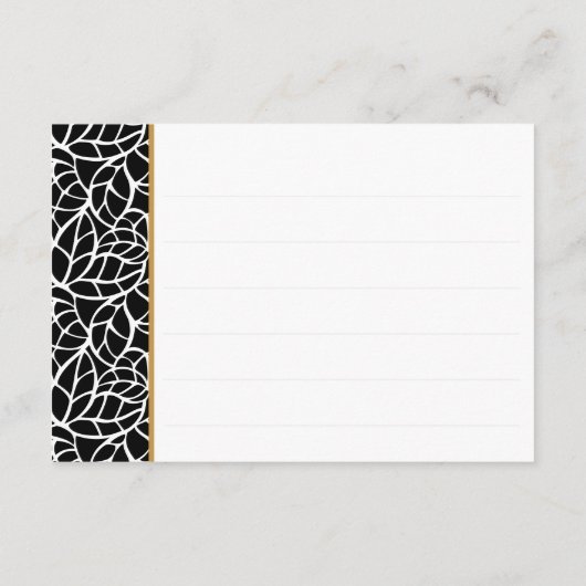 ボタニッ離れクパター縁どンデートアイディア エンクロージャーカード (裏面)