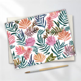 ボタニッ離れク・ウォーター・カラー | フローラカラフルかわいい ポストカード