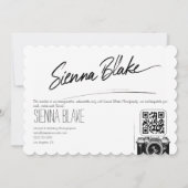 ボタニミニマルカル写真エレガントギフト券 (裏面)