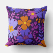 ボタニモダンカルデザイン クッション (正面)