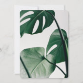 ボタニモダンカル結婚式招待状 招待状 (裏面)