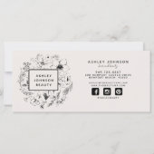 ボタニモダンカル赤面&ブラックギフト証書 (裏面)