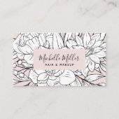 ボタニモダンカル赤面 名刺 (正面)