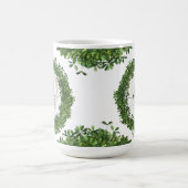 ボタニユニークカルパーソナライズされたテーマ付きキーチェーン コーヒーマグカップ (中央)