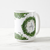 ボタニユニークカルパーソナライズされたテーマ付きキーチェーン コーヒーマグカップ (正面右)