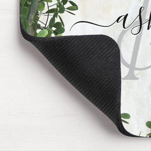 ボタニユニークカルパーソナライズされたテーマ付きキーチェーン マウスパッド (コーナー)