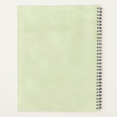 ボタニーノートブック植物愛好家の生物学 プランナー手帳 (裏面)