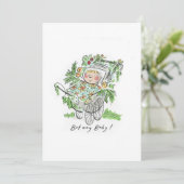 ボタニーベビー 招待状 (スタンド正面)