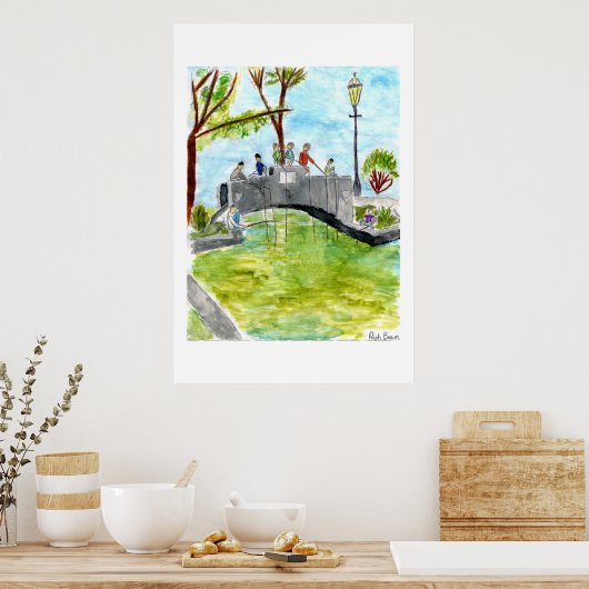 ボタニー池 ポスター (キッチン)