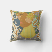 ボタニー美しい クッション (裏面)