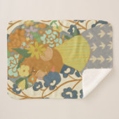 ボタニー美しい シェルパブランケット (正面(横))