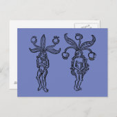 ボタニー： Mandrake, 1476 ポストカード (正面/裏面)