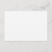 ボタニ素朴カル離れ結婚詳細カード エンクロージャーカード (裏面)