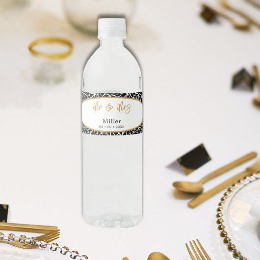 ボタニ葉ックスのパターン氏名日付 ペットボトルラベル