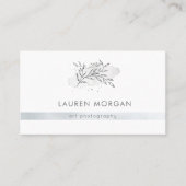 ボタニ魅力的カルミニマル名刺 名刺 (正面)