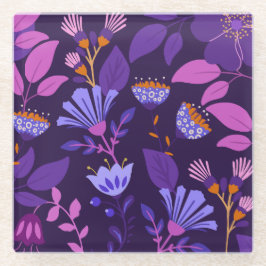 ボタニ魅力的モダンカルコースター ガラスコースター