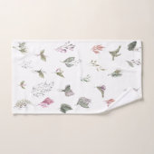 ボタニ鮮やかカルウォーター色 バスタオルセット (ハンドタオル)