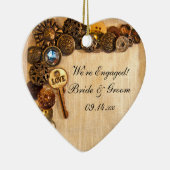 ボタフェイクン素朴婚約 セラミックオーナメント (右)