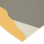 ボタモダンニカルシルエ芸術的ットカラーブロック テーブルクロス (アングル)