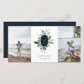 ボタモダンニカルジョイフォトホリデーカード シーズンカード (正面/裏面)