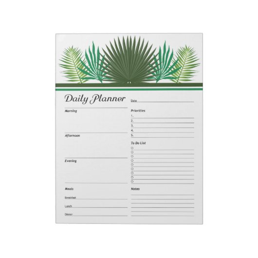 ボタモダンニカルデイリープランナー ノートパッド (回転)